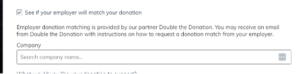 Donation-Matching