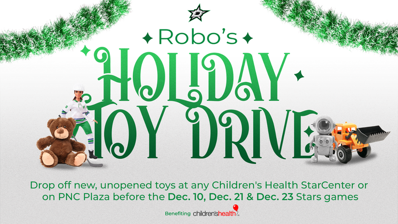 2022+Robo+Holiday+Toy+Drive+Dallas+Stars
