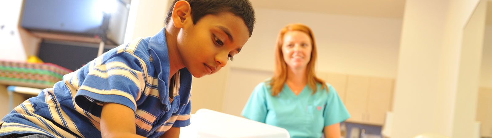 UT Southwestern and Children's Health℠ Center for Autism Care hero image