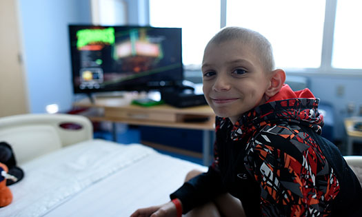 Thumbnail for An innovative, advanced therapy gives hope to a young cancer patient