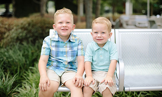 Thumbnail for Brothers share a bond over their "superhero" hearing