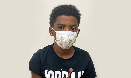 Thumbnail for Armani enjoys an active childhood while managing his asthma