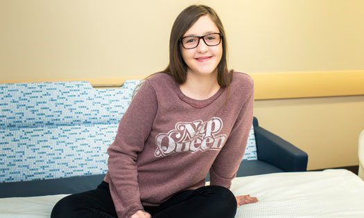 Thumbnail for A teenager doesn't let narcolepsy stand in the way of her goals