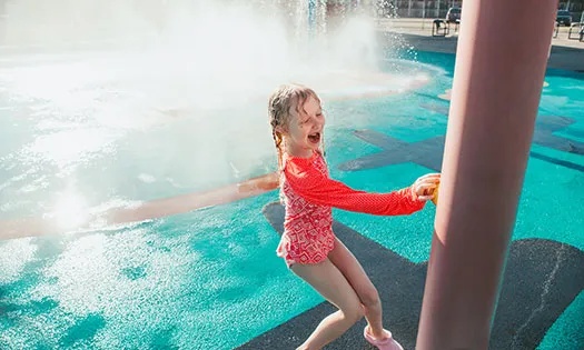 Splash day and water play safety for kids